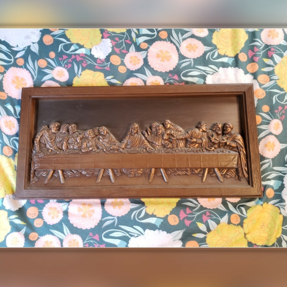 Vintage "The Last Supper" by Leonardo Davi…